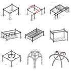 High Quality Square ladder Triangle Circle Types Aluminum Truss Stage Roof Truss