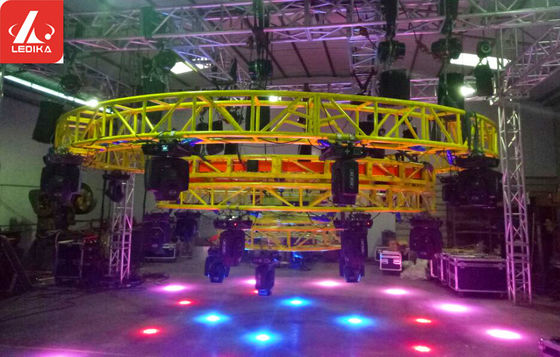 Lightweight Aluminum Bolt Truss With Rotating And Lifting Function For Events