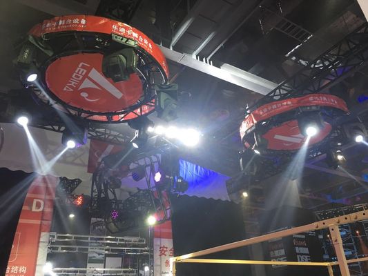Lightweight Rotating And Lifting Aluminum Truss For DJ Booth And Performance Stage