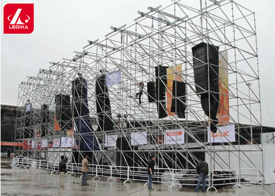 LEDIKA Steel Layher Truss Speaker Stands for Concerts hanging speaker