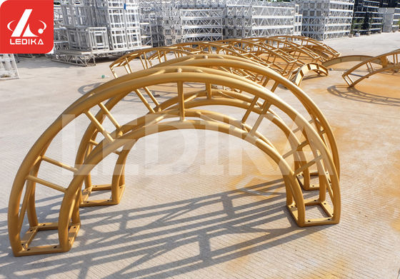 Lightweight Aluminum Bolt Truss With Rotating And Lifting Function For Events